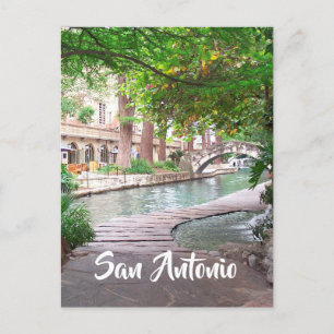 San Antonio Riverwalk foto Briefkaart
