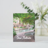 San Antonio Riverwalk foto Briefkaart (Staand voorkant)