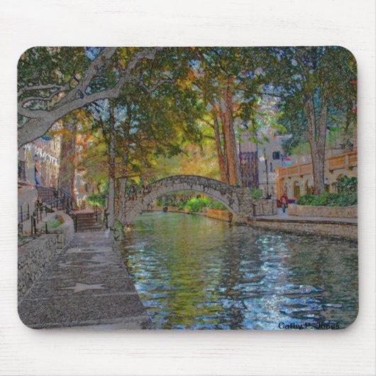 San Antonio Riverwalk Muismat (Voorkant)