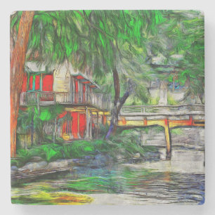 San Antonio Riverwalk Onderzetters