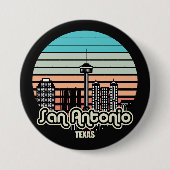 San Antonio Ronde Button 7,6 Cm (Voorkant)