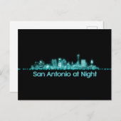 San Antonio Skyline Briefkaart (Voorkant / Achterkant)