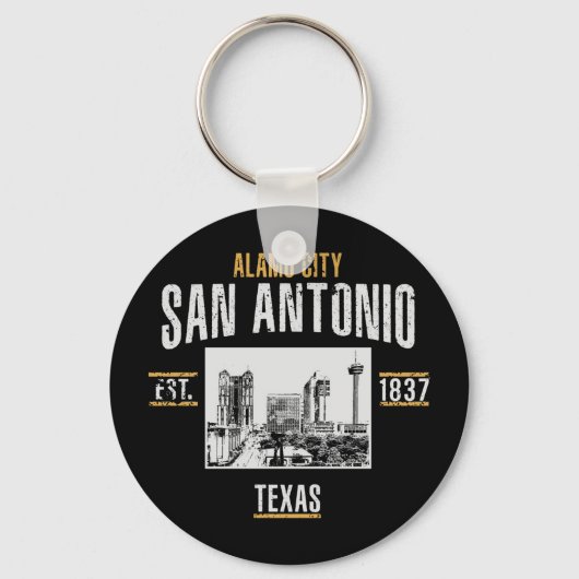 San Antonio Sleutelhanger (Voorkant)