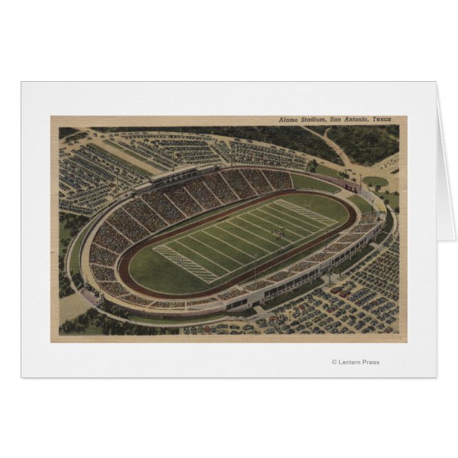 San Antonio, Texas - Alamo Stadium View (Devant horizontal)