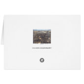 San Antonio, Texas, Antique Aerial City Map, 1873 (Dos Horizontal)