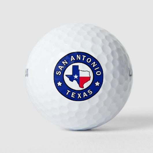 San Antonio Texas Golfballen (Voorkant)