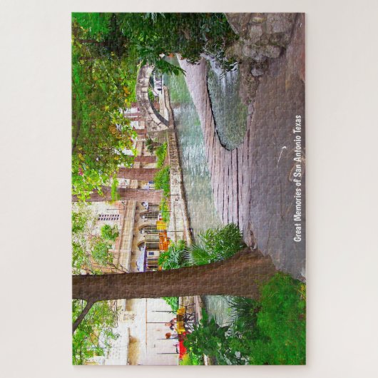 San Antonio Texas. Jigsaw Puzzle (Vertical)
