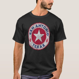San Antonio Texas Kleurrijke Kleding T-shirt