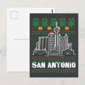 San Antonio Texas Lelijke Kerstmis Briefkaart (Voorkant / Achterkant)