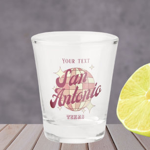 San Antonio Texas party bar drinkwaar Shot Glas