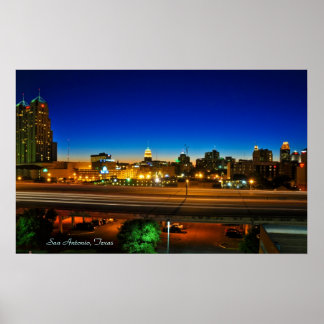 San Antonio, Texas Poster
