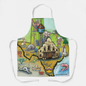 San Antonio Texas Schort (Voorkant)