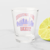 San Antonio, Texas Shot Glas (Achterkant)