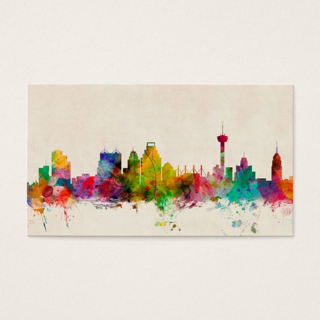 San Antonio Texas Skyline Cityscape (Devant)