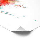 San Antonio Texas Skyline Foto Afdruk (Hoek)