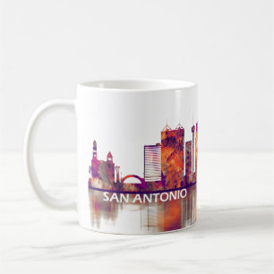 San Antonio Texas skyline Koffiemok