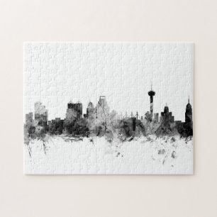 San Antonio Texas Skyline Legpuzzel