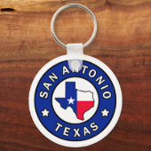 San Antonio Texas Sleutelhanger (Voorkant)