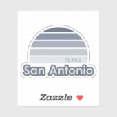 San Antonio Texas Sticker (Vel)