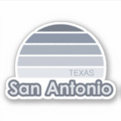 San Antonio Texas Sticker (Voorkant)
