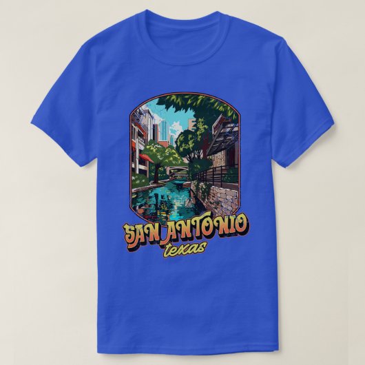 San Antonio Texas T-shirt (Design voorkant)