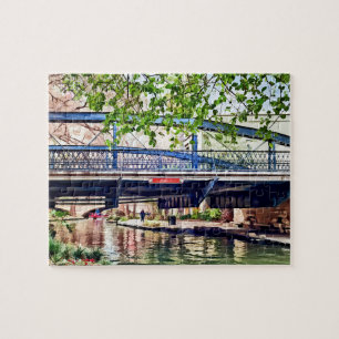 San Antonio TX - Brug op Paseo Del Rio Legpuzzel