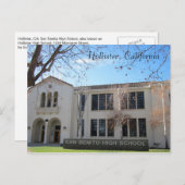 San Benito High School Briefkaart (Voorkant / Achterkant)