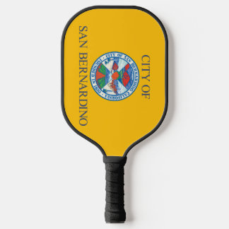 San Bernardino (Californië) Stadsvlag Pickleball Paddle