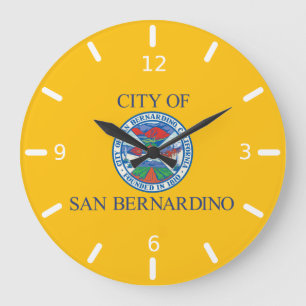 San Bernardino (Californië) vlag Grote Klok