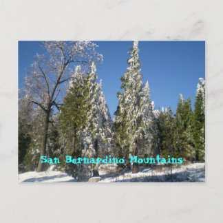 San Bernardino Mountains Briefkaart