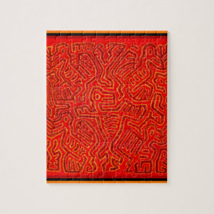San Blas Eiland Mola Geesten Legpuzzel