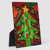 San Blas Island - kerstboom Mola Fotoplaat (Zijkant)