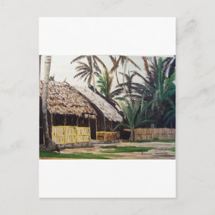 San Blas Islands, Panama WaterColor Briefkaart