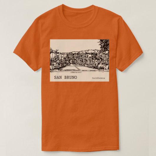 San California TShirt 1 (Design devant)