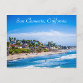 San Clemente Beach Briefkaart (Voorkant)