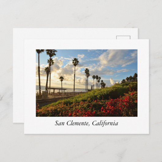 San Clemente California Briefkaart (Voorkant / Achterkant)