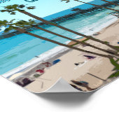 San Clemente Pier Beach California  Poster (Hoek)