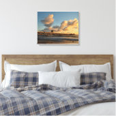 San Clemente Pier California Canvas Afdruk (Insitu (Slaapkamer))