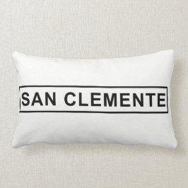 San Clemente Sign Pillow Kussen