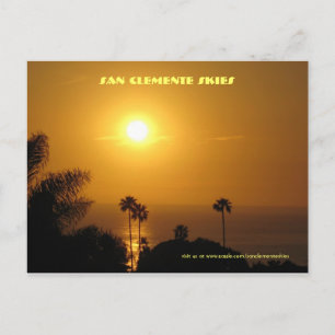 San Clemente Skies - Briefkaart