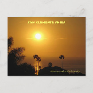 San Clemente Skies - Briefkaart