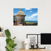 San Cristobal Fort Tower Poster (Thuiskantoor)