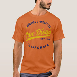 San Diego Americas Finest City Californië T-shirt