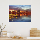 San Diego Bay Evening Poster FROM 8.99 (Cuisine)