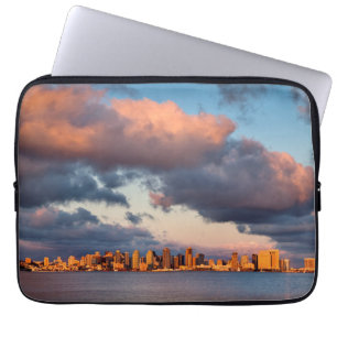San Diego Bay Stadssilhouet Laptop Sleeve