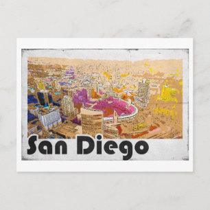 San Diego Briefkaart