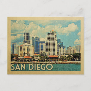 San Diego Briefkaart Skyline California 