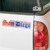 San Diego Bumpersticker (Op Truck)