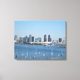 SAN DIEGO, CA #1 CANVAS AFDRUK