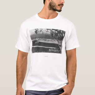 San Diego, CA Bay en City uit Point Loma T-shirt